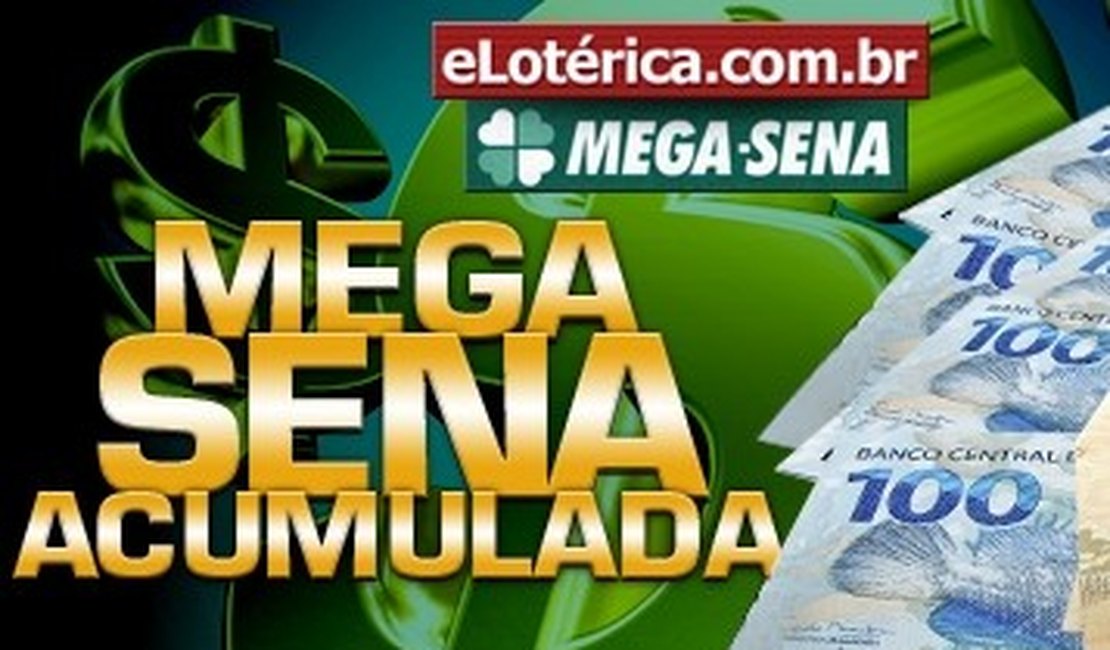 Mega-Sena acumula e pode pagar R$ 80 milhões na  próxima quarta-feira