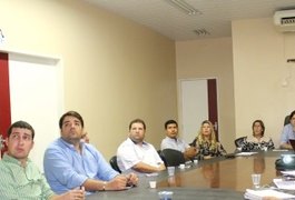 Prefeitos participam de coletiva em Arapiraca