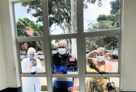 Projeto Janela da Vida faz homenagem aos pais em tratamento da Covid-19