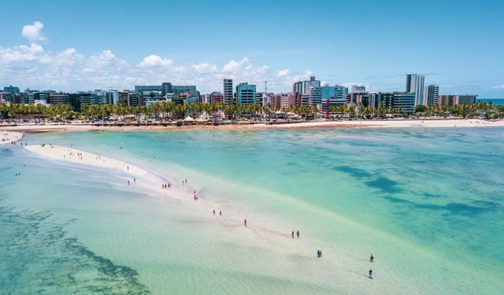 Maceió é o 4º destino nacional mais procurado para o feriado de Corpus Christi, segundo a Decolar