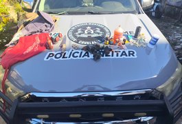 PM acaba com rinha de galo no Village Campestre, em Maceió, após denúncia