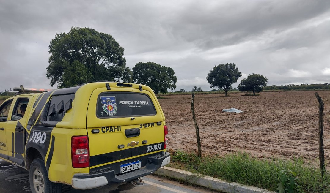 Homem é morto com pedradas e corpo é encontrado em terreno na zona rural de Arapiraca