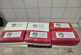 Homem é preso suspeito de trazer 19 kg de cocaína de São Paulo para vender em Maceió