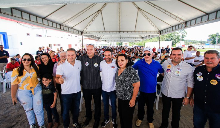 Paulo Dantas participa da inauguração de nova indústria em Santa Luzia do Norte