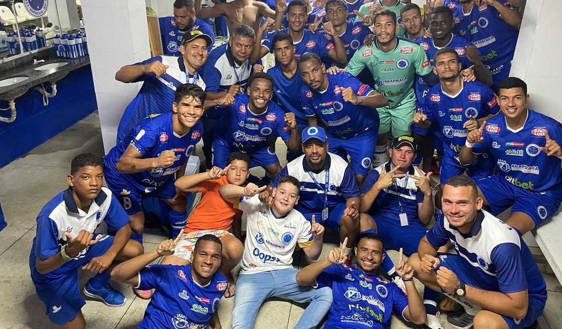 Cruzeiro de Arapiraca vence o CRB por 1 a 0 e avança para a semifinal da Copa Alagoas 2022