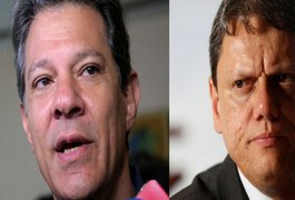 Tarcísio lidera com 49,1% e Haddad tem 42,6% para o governo de SP, aponta pesquisa AtlasIntel/Estadão