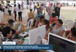 Vídeo. Viver Melhor leva ações sociais a comunidades em situação de vulnerabilidade social de Arapiraca