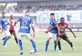 CSA perde para o São Paulo e dá adeus oficialmente à série A do Brasileirão