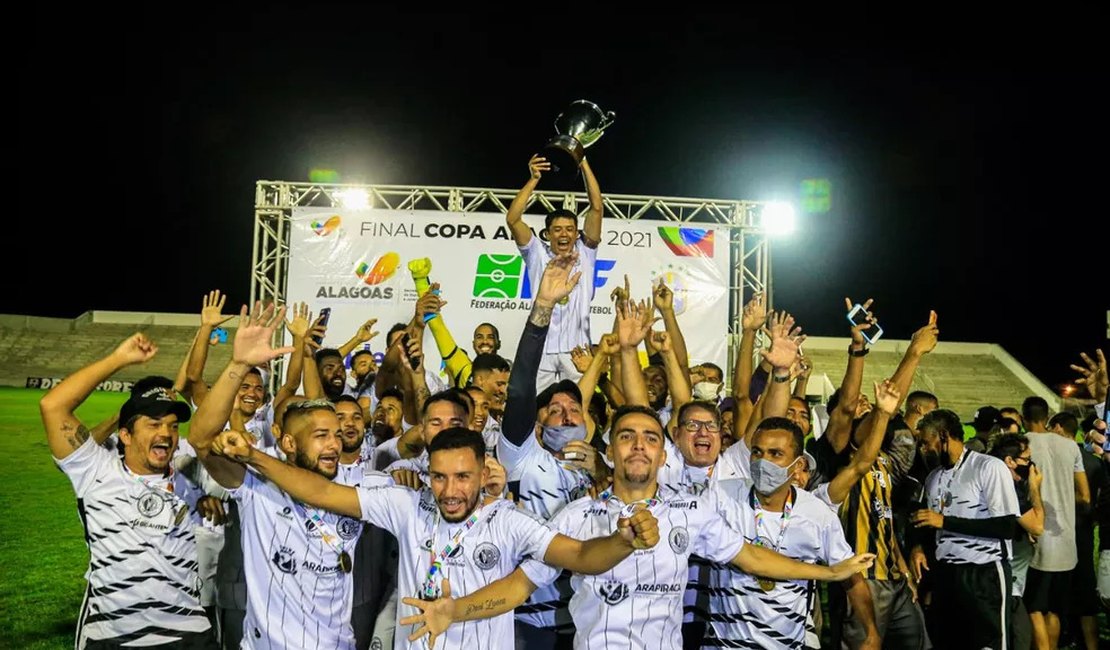 Com problemas financeiros, ASA conquista o tri da Copa Alagoas, mas decepciona na sequência da temporada