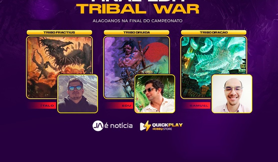 Arapiraquenses na final do principal campeonato de Magic Tribal War no Brasil