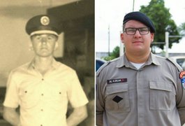 Legado de coragem e paixão: Pai e filho unidos pelo amor ao ASA  de Arapiraca e pela vocação de servir na Polícia Militar