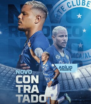 Cruzeiro de Arapiraca anuncia retorno do atacante Adílio para a temporada 2024