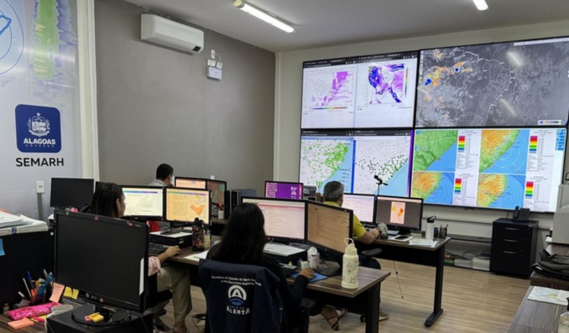 Rios de Alagoas sobem e Semarh emite alerta para risco de alagamentos e transbordamentos