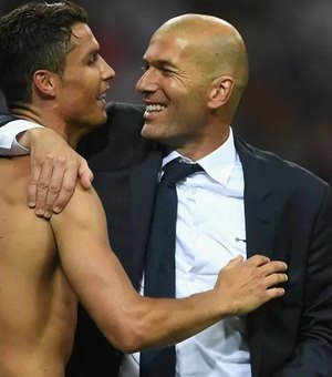 Zidane impõe condição para fechar com o PSG: contratar Cristiano Ronaldo