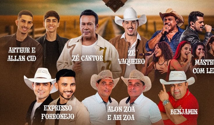 Faltam poucos dias: Zé Vaqueiro, Zé Cantor e Mastruz com Leite são destaques da Cavalgada dos Pais 2026, em Traipu