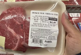 Supermercado nos EUA viraliza ao cobrar R$ 338 por cerca de meio quilo de carne