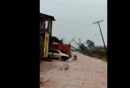 Vídeo. Queda de postes bloqueia acesso a Povoado de Girau do Ponciano