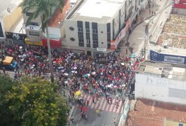Grupamento Aéreo realiza monitoramento das manifestações no Agreste de AL