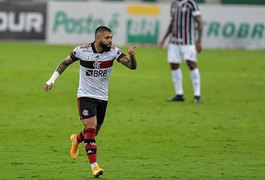 “Tudo normal”, alfineta Gabigol, depois de vitória do Flamengo sobre o Fluminense