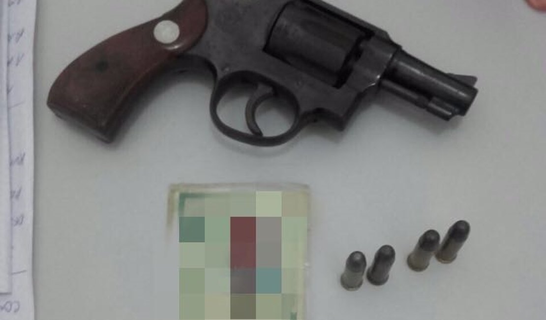 Homem é detido por posse irregular de arma de fogo em Tanque D’arca