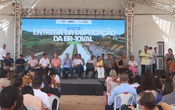 Entrega da BR-101, em Junqueiro