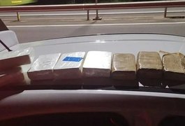 Homem é preso ao ser flagrado com 11kg de droga em carro, no interior alagoano