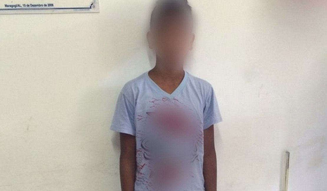 Garoto de 12 anos é apreendido após atirar em guarnição da PM