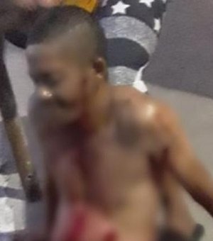 Assaltantes efetuam golpes de arma branca contra vítima de assalto em São Miguel dos Campos