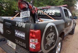Pelopes recupera motocicleta roubada em Arapiraca