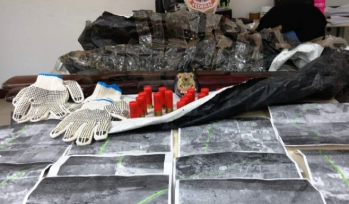PF apreende armas e munições usadas por suspeitos de crime de mando em Batalha