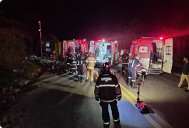 Ônibus de turismo de Alagoas apresentou falha no freio antes de acidente que matou cinco pessoas na BR-251