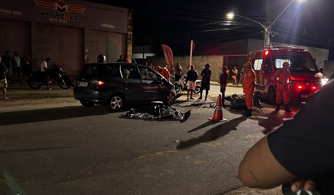 Após colisão com morte de motociclista em Penedo, motorista de carro envolvido no acidente é indiciado por homicídio culposo