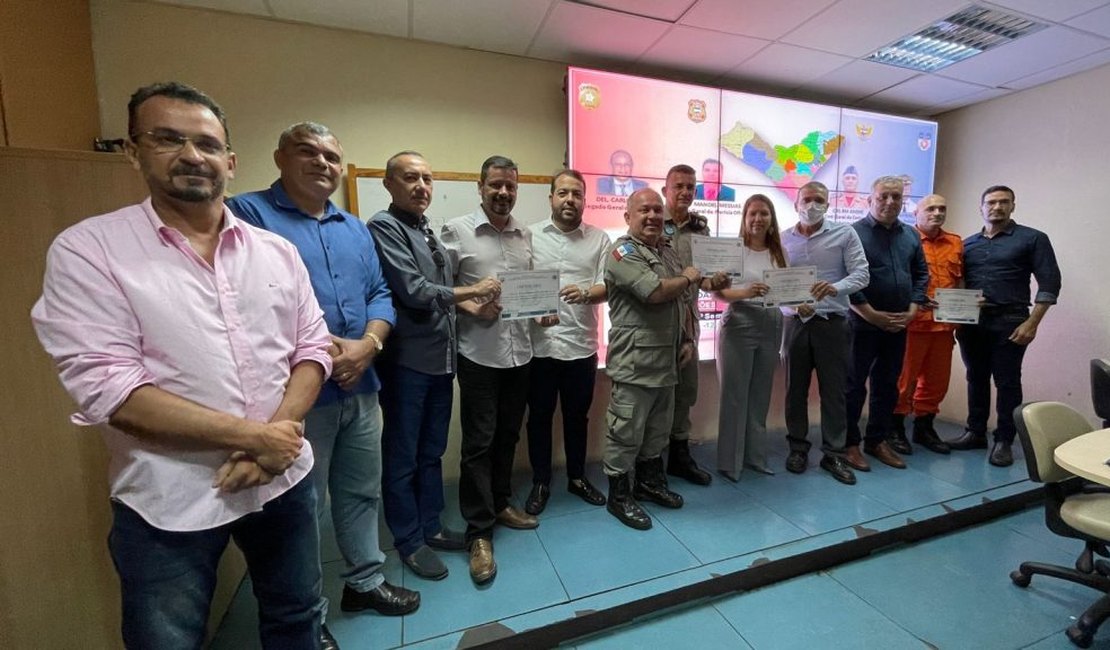 SSP homenageia gestores destaque na redução de indicadores estratégicos de criminalidade