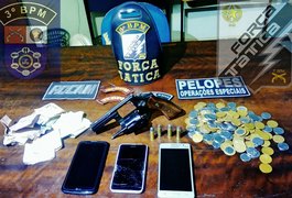 Polícia Militar prende suspeitos de cometerem assalto na Vila Canaã, em Arapiraca