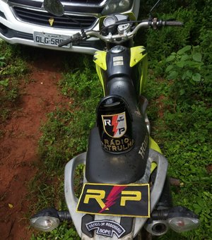 Em menos de 24 horas, polícia localiza moto roubada em Arapiraca
