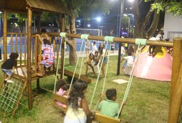 Luciano Barbosa entrega nova praça e Arapiraquinha no Jardim Esperança