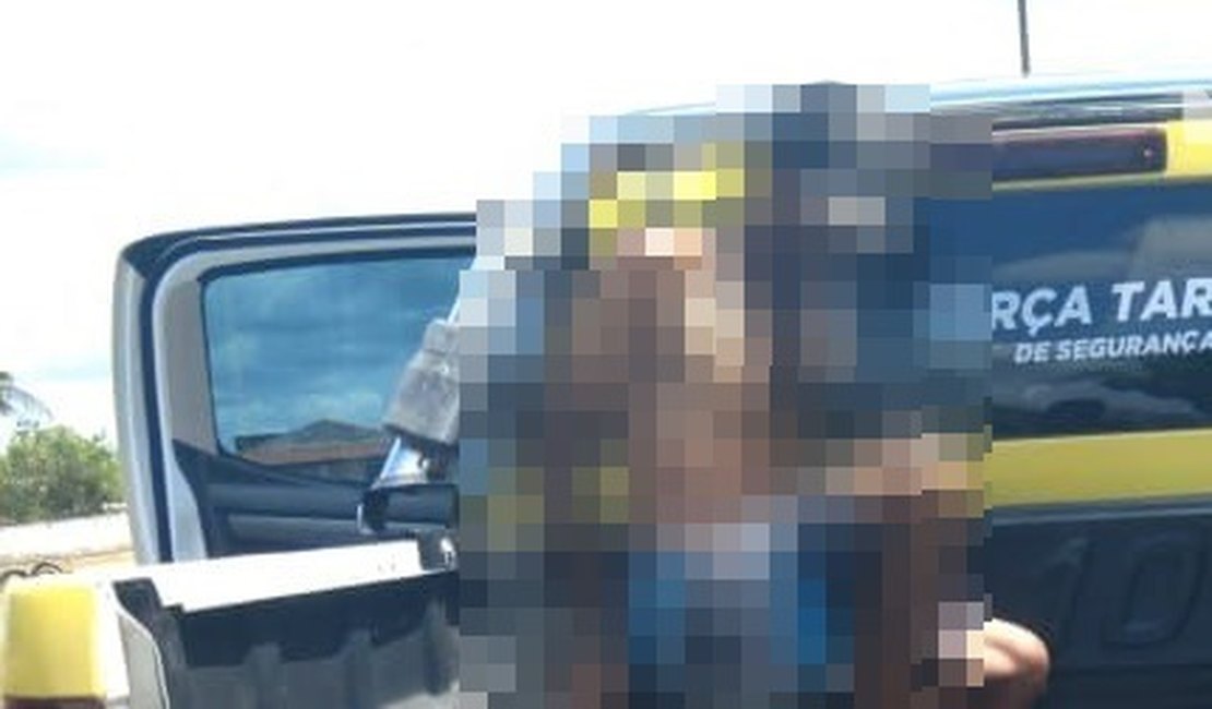 Homem tenta sequestrar criança de 6 anos para estuprá-la e é preso no Sertão de AL