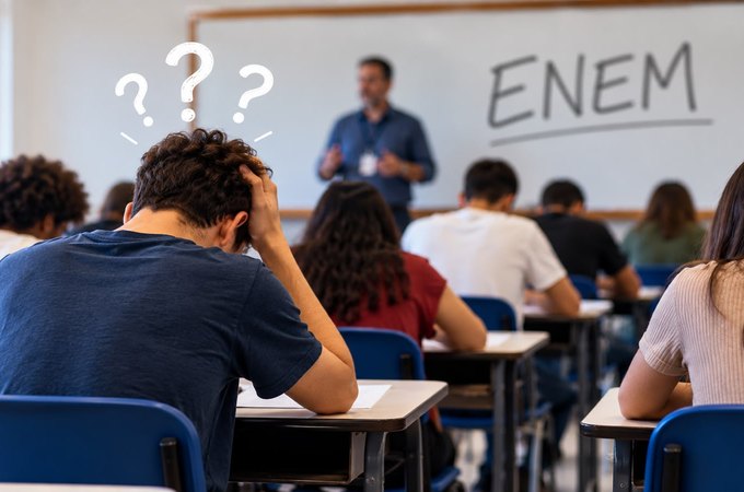 ENEM: ansiedade pode provocar “branco” até em quem estudou? Psicóloga explica como lidar com a pressão na reta final