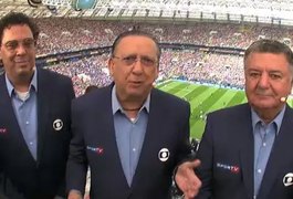 Casagrande chora junto com Galvão ao lembrar que essa foi sua primeira 'Copa sóbrio'