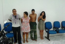 Operação integrada prende quadrilha e apreende veículos e drogas em Maceió