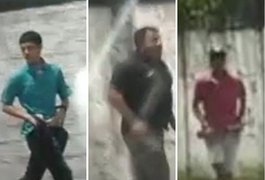 VÍDEO: Assaltantes roubam passageiros de van em frente a Universidade Federal de Alagoas