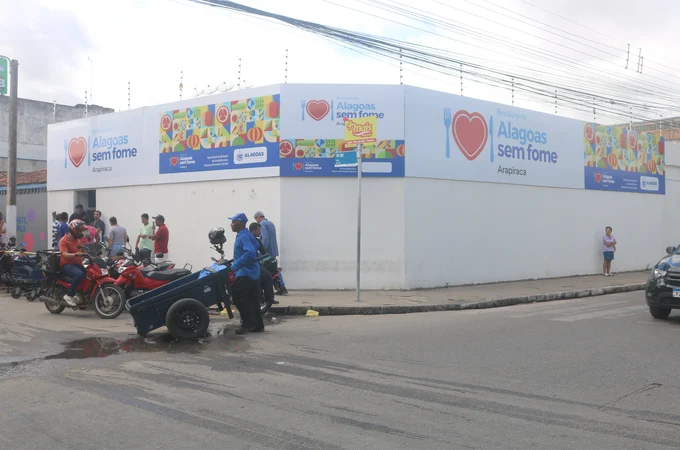Governo de Alagoas inaugura Restaurante Popular Alagoas Sem Fome em Arapiraca