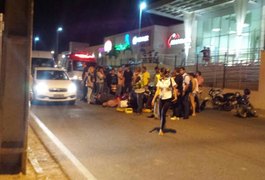 Acidente entre duas motos deixa três feridos, em Arapiraca