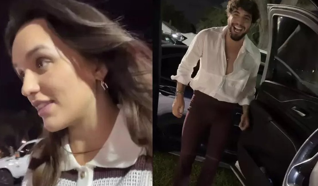 Nattan é barrado em bar nos EUA e improvisa com 'calça de grávida' de Rafa Kalimann