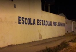 Suspeito invade escola e funcionários se escondem durante perseguição policial