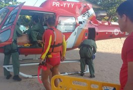 Homem é socorrido em estado grave após se afogar na praia de Pajuçara, em Maceió