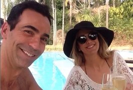 Ticiane Pinheiro e César Tralli curtem feriadão em praia de Maceió