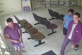 PF divulga imagens de suspeitos de assaltar agência dos Correios em AL