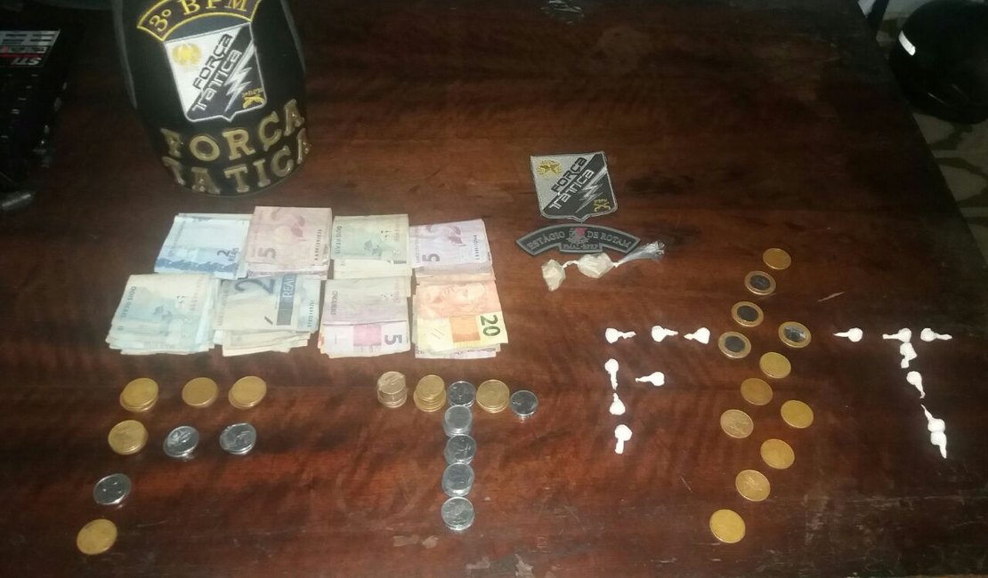 Militares estouram boca de fumo no Manoel Teles, em Arapiraca