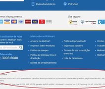 Walmart erra preço e cancela compras feitas pela internet